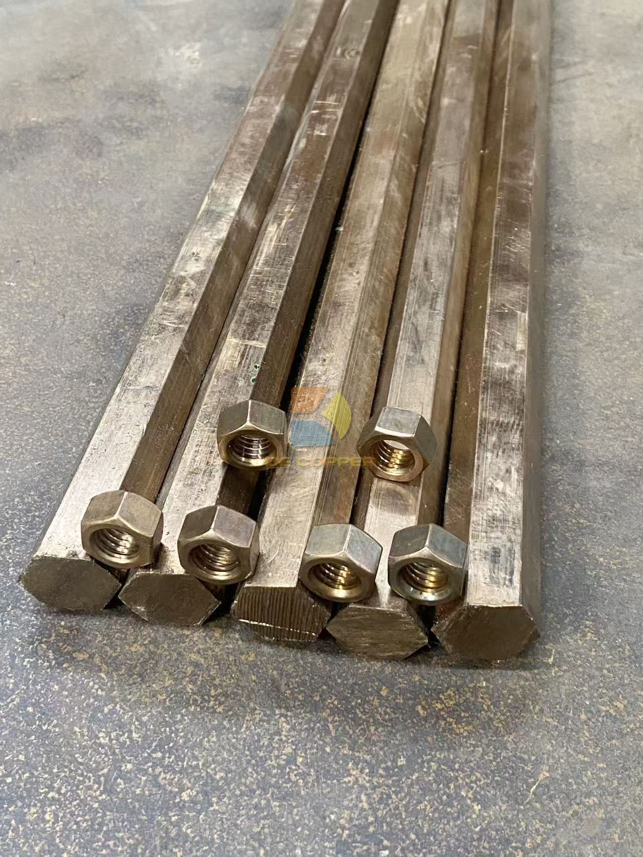 Varilla de bronce de silicio personalizable para piezas de desgaste